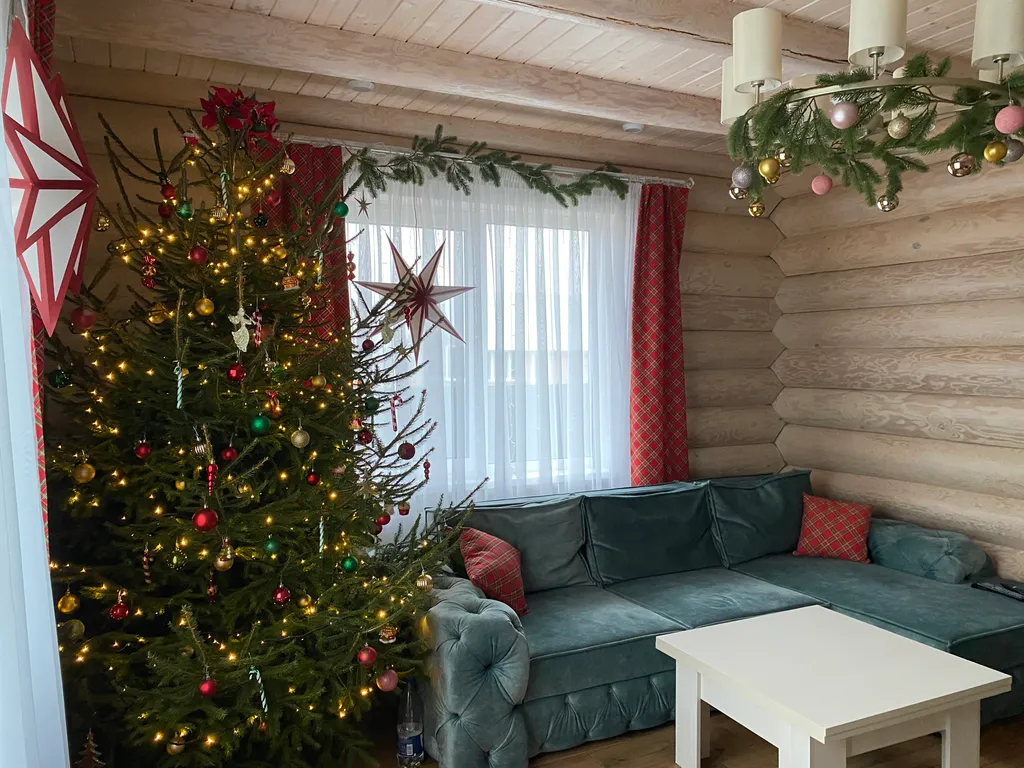 Деревянный комфортабельный дом на берегу озера