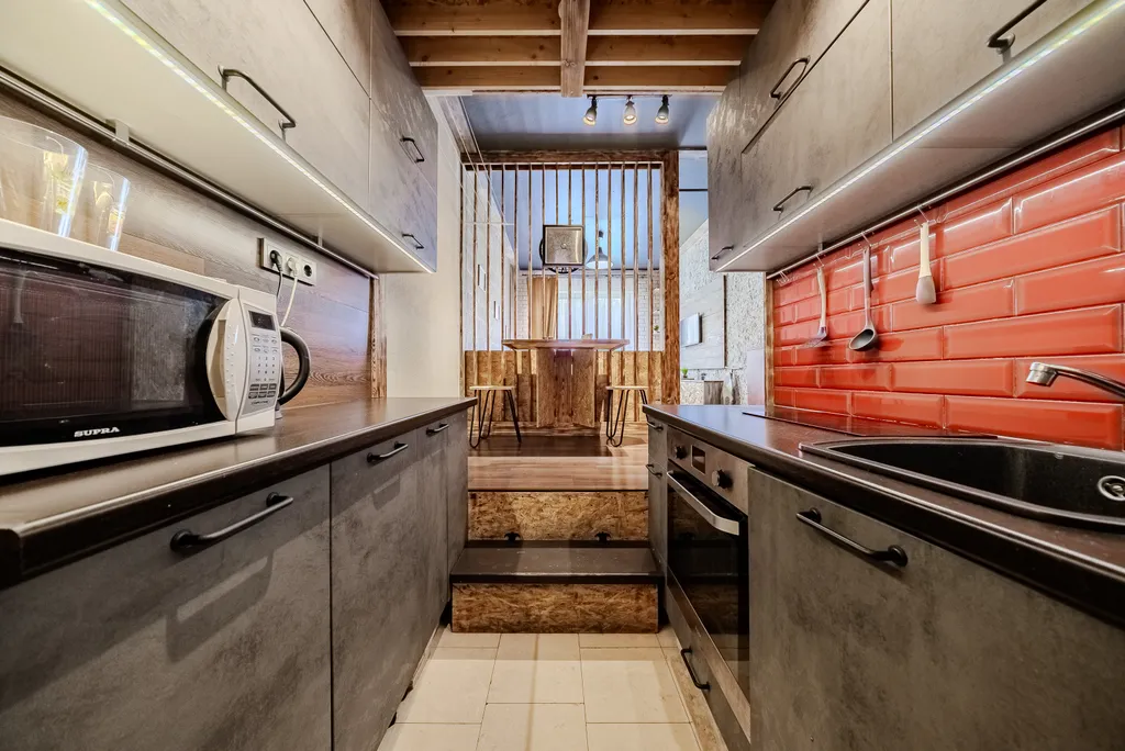 Квартира с дизайнерским ремонтом