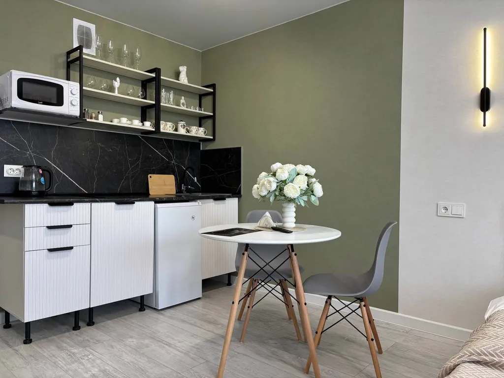 Квартира Квартира Эксклюзивная студия «Облако» рядом с самарскими термами — Самара