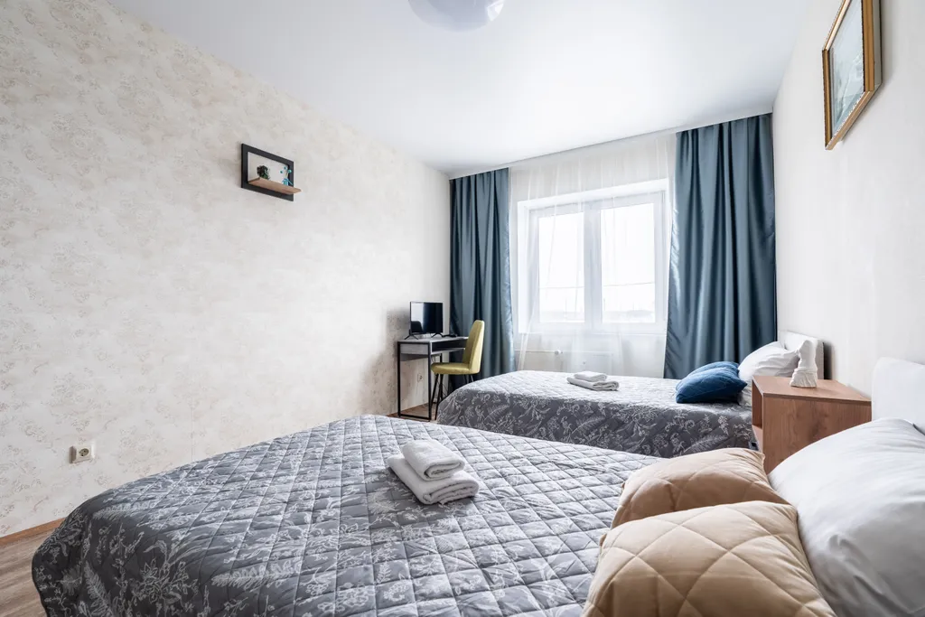 Квартира Апартаменты Quiet House двухкомнатные — Гатчина