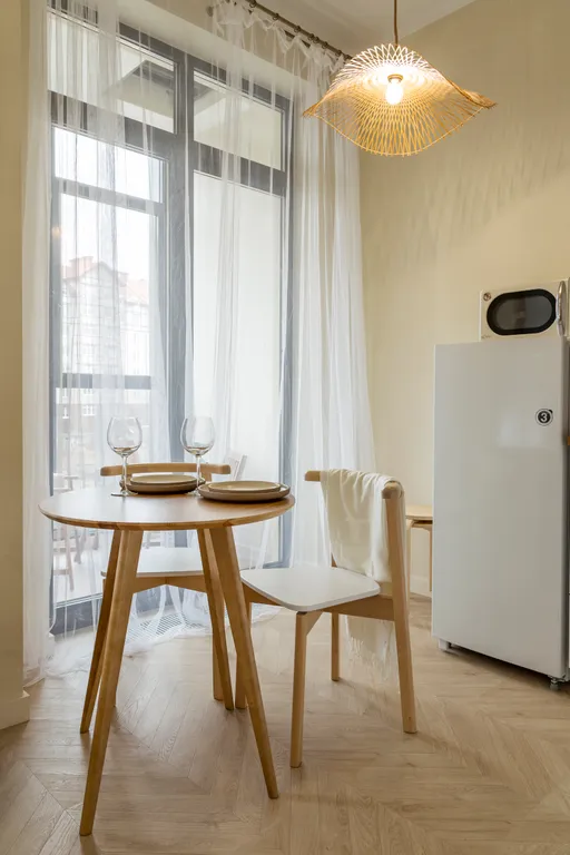 Квартира Квартира Дизайнерская Студия Апарт Аристократик, озеро Тихое 3 минуты пешком — Светлогорск