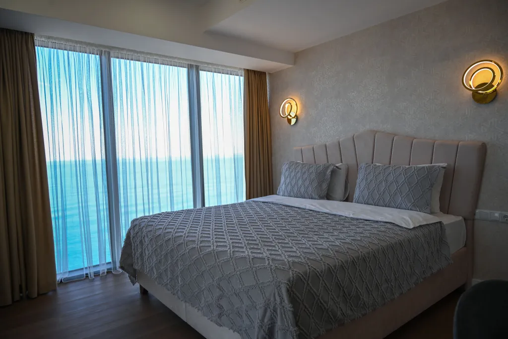 Люкс-апартаменты 1+1 | 0 линия, прогуливайтесь по набережной или парку