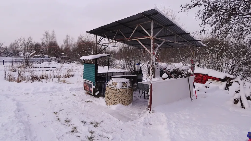 Остров Аннушки - уютные домики у реки