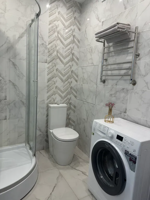 Уютная евродвушка с панорамным балконом