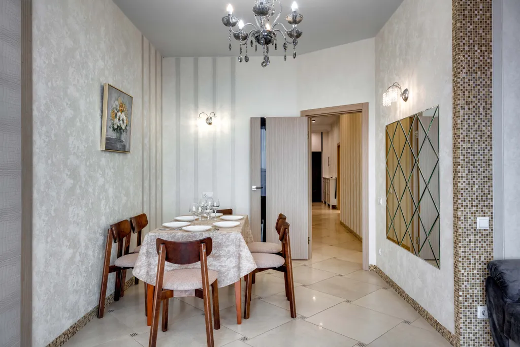 Современная 3-комнатная квартира с видом на море № 74