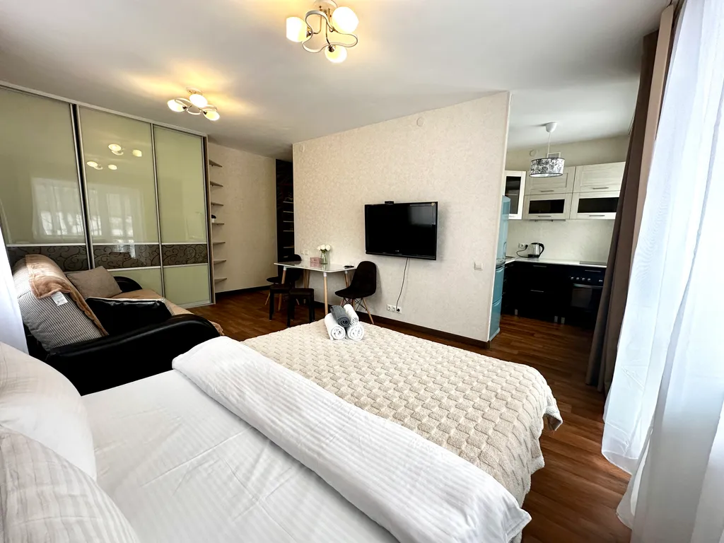 Уютная квартира на Чуркине рядом со смотровой площадкой и Калина Молл