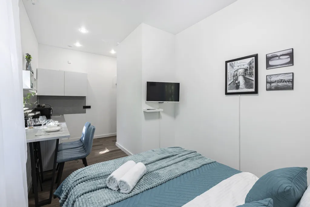 Квартира Квартира Дизайнерская студия на западе города — Москва