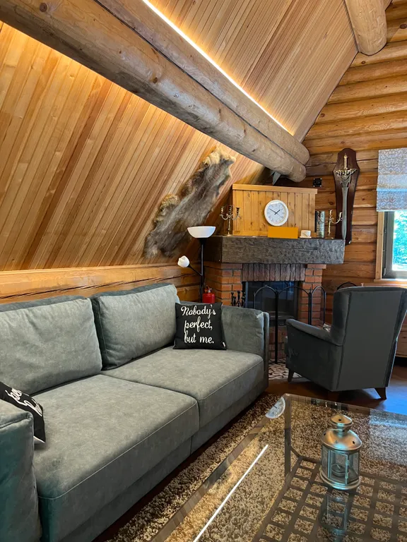 Дом с баней и чаном