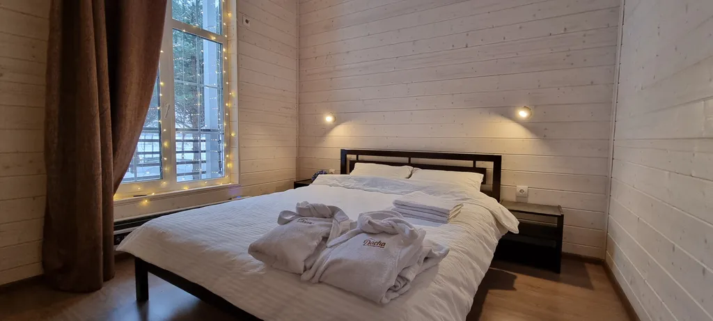 Уютный дом в лесу с Банным Чаном и Сауной