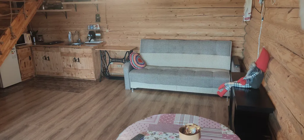 Коттедж Дом Теремок на берегу озера в Карелии с сауной — Верховье