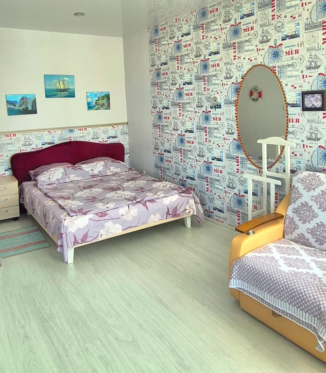 Третий этаж коттеджа - две комнаты с собственным душем