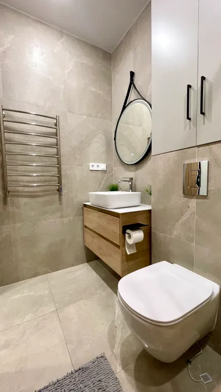 Дизайнерская видовая квартира с террасой и камином