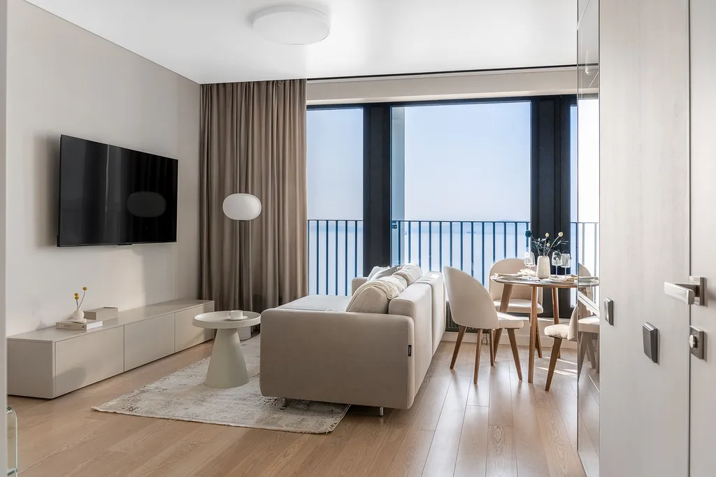 Квартира в ЖК Море с видом на море и пляж