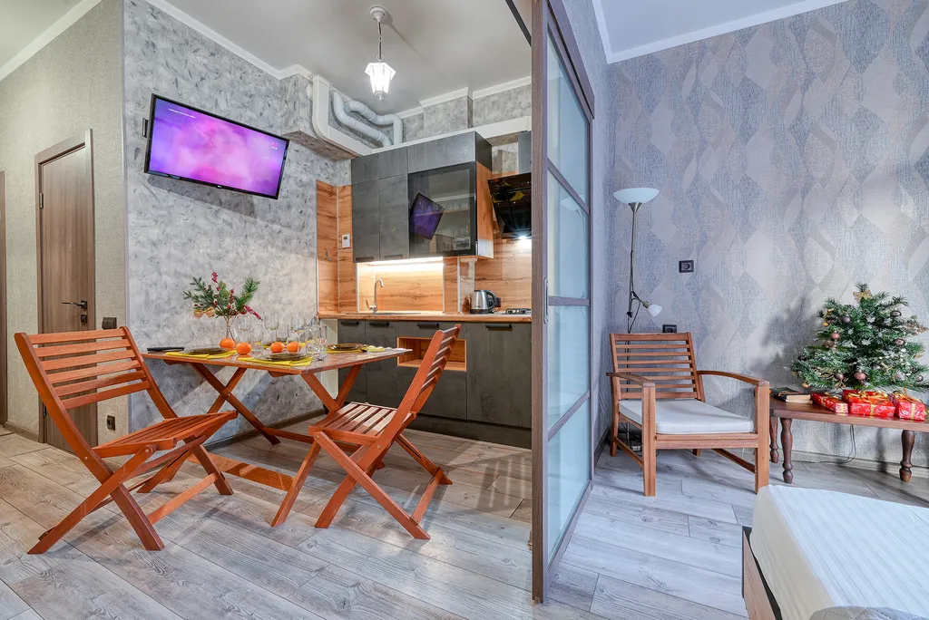 Квартира с отдельной спальней и видом на горы Я на Море