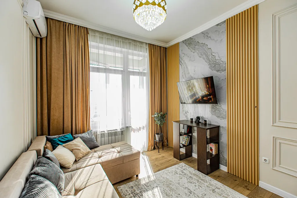 3-ком квартира Bayhouse в ЖК R-House для 6-х гостей