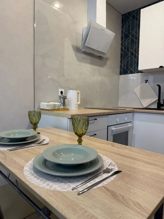 Современная квартира в центре города, студия