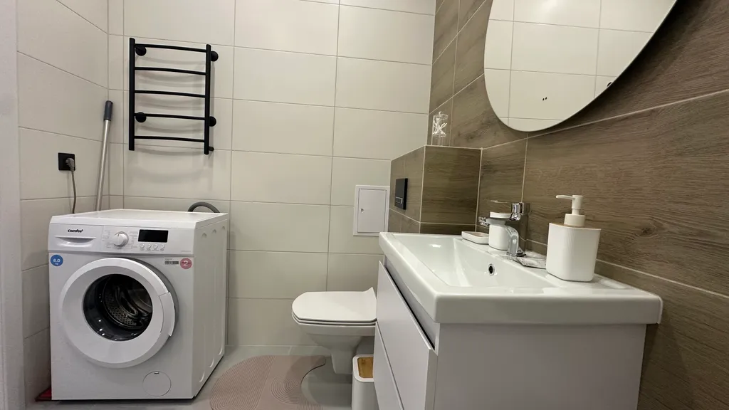 Квартира Квартира Уютная студия с панорамным видом на реку Кубань — Краснодар