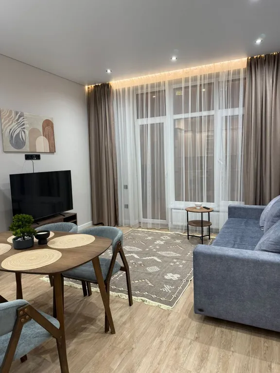 Квартира Новая уютная квартира с кухней и отдельной спальней в Терсколе — Терскол