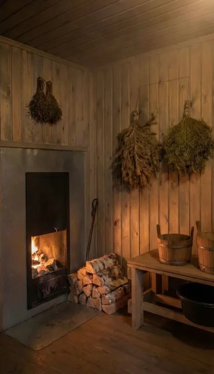 Уютный домик у лесного озера