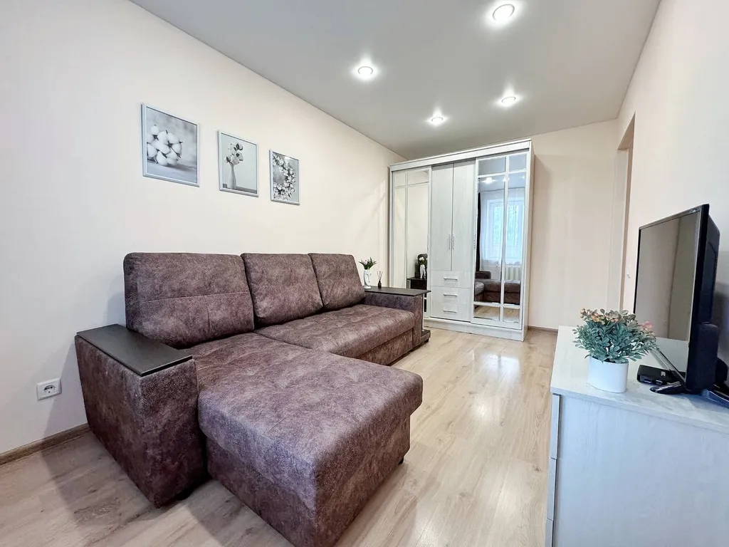 Уютная 1-комнатная квартира в новом доме в шаговой доступности от ЖД вокзала