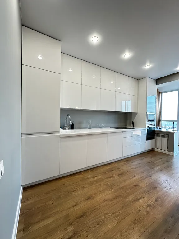 Студия на Новой Набережной с панорамным видом на Волгу