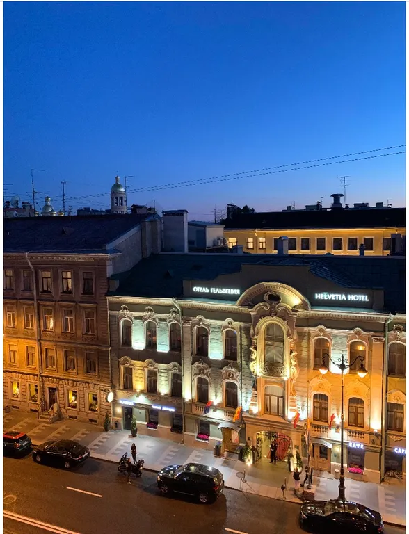 Квартира с видом на город