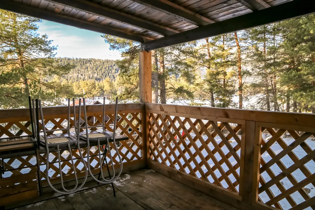 Коттедж с красивым видом на горы