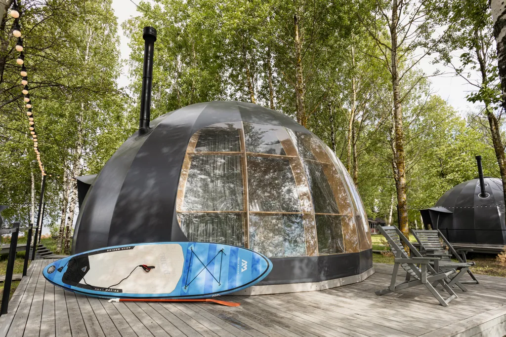 Коттедж Сфера Orto с камином и видом на реку — аренда посуточно в Ярославль