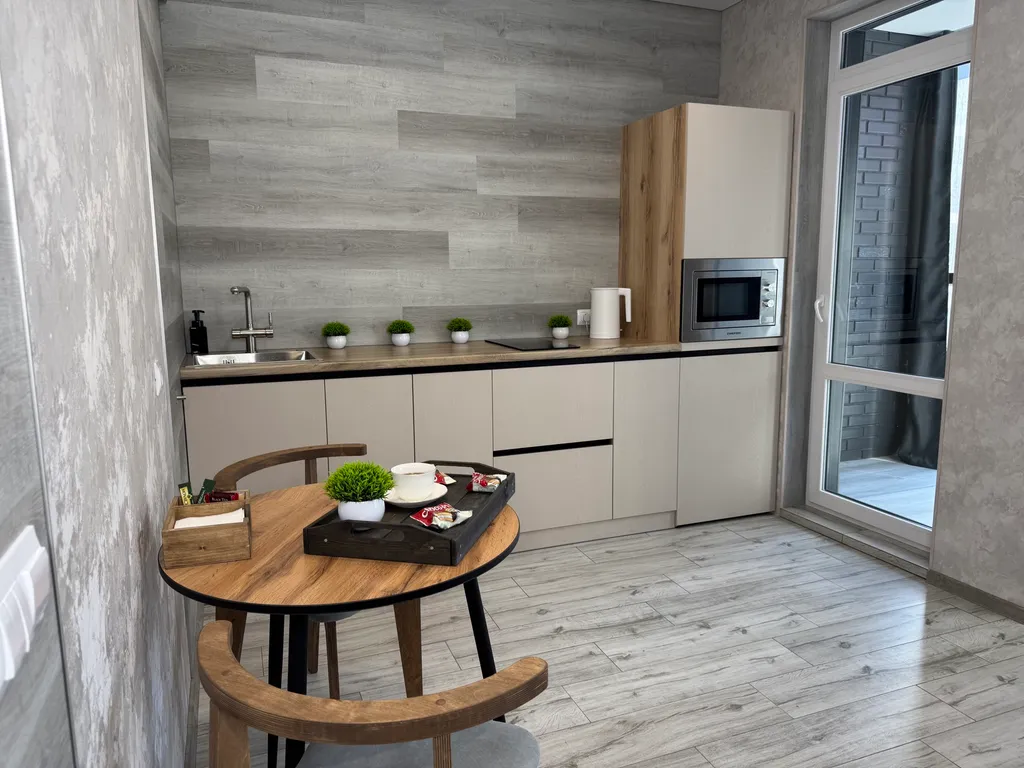 Студия с парящей кроватью