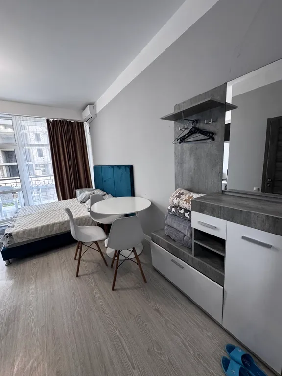 Уютная студия с видом на море