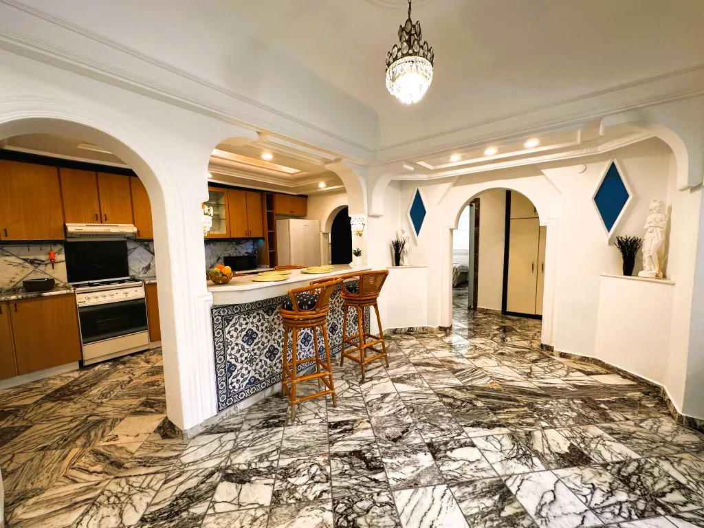 Аланья, квартира со своим бассейном и садом, до моря 7 минут