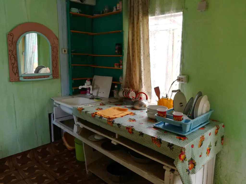 Домик-палатка для глэмпинга с собственной мини-кухней