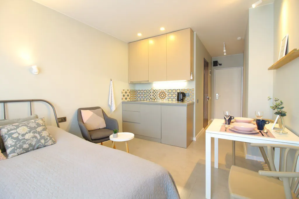 Уютный апартамент на первой линии с видом на море