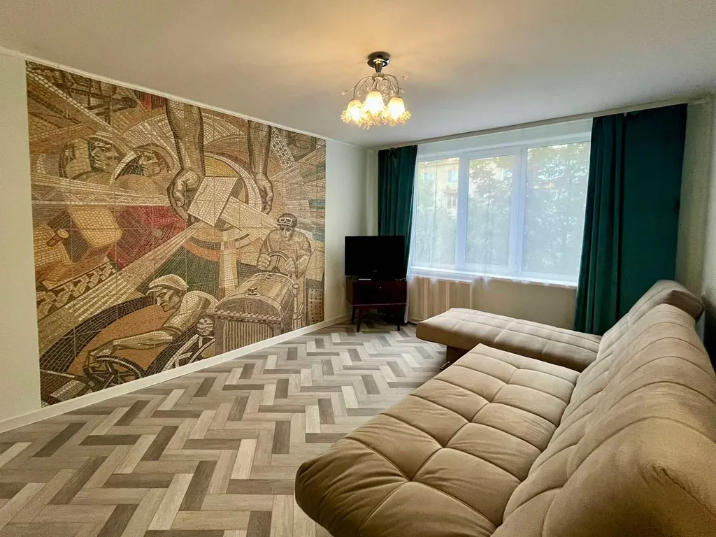 Уютная двухкомнатная в стиле СССР