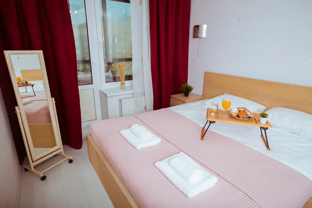 Однокомнатная квартира с роскошным видом на парк — аренда посуточно в Парголово