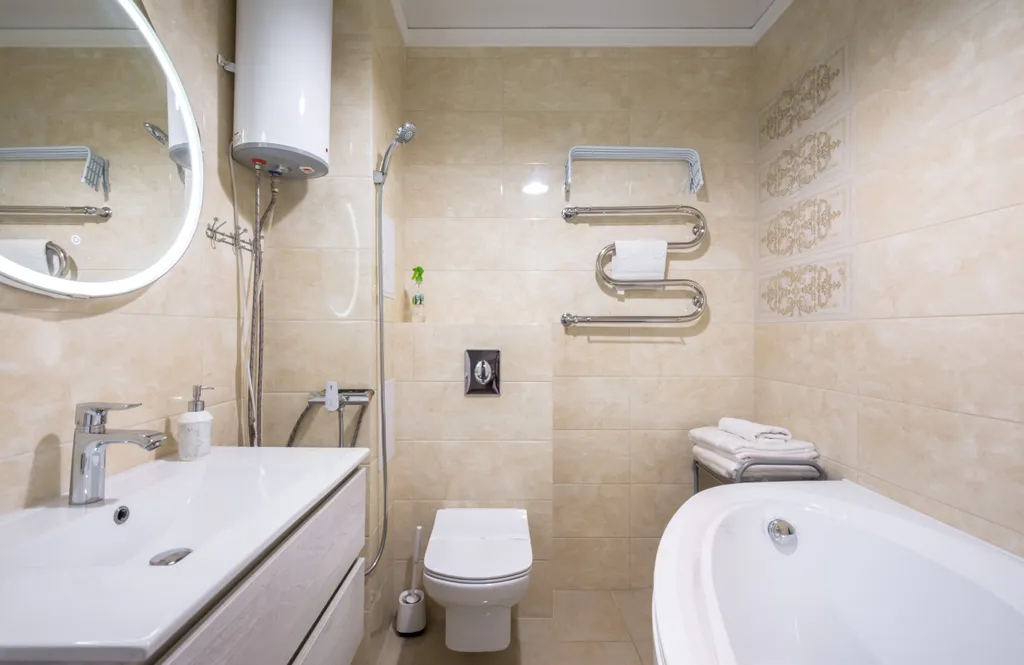 Яркие апартаменты с видом на закат и умной колонкой Алиса