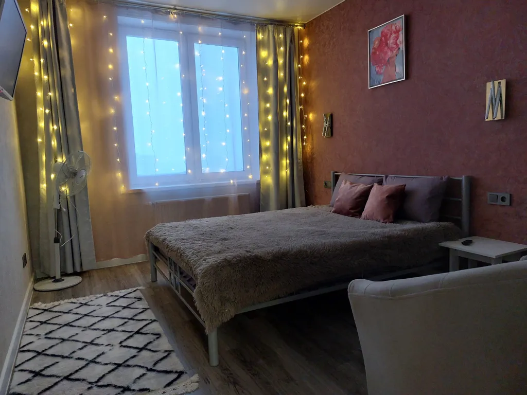 Новая, стильная 2-евро квартира на 22-м этаже с видом на город