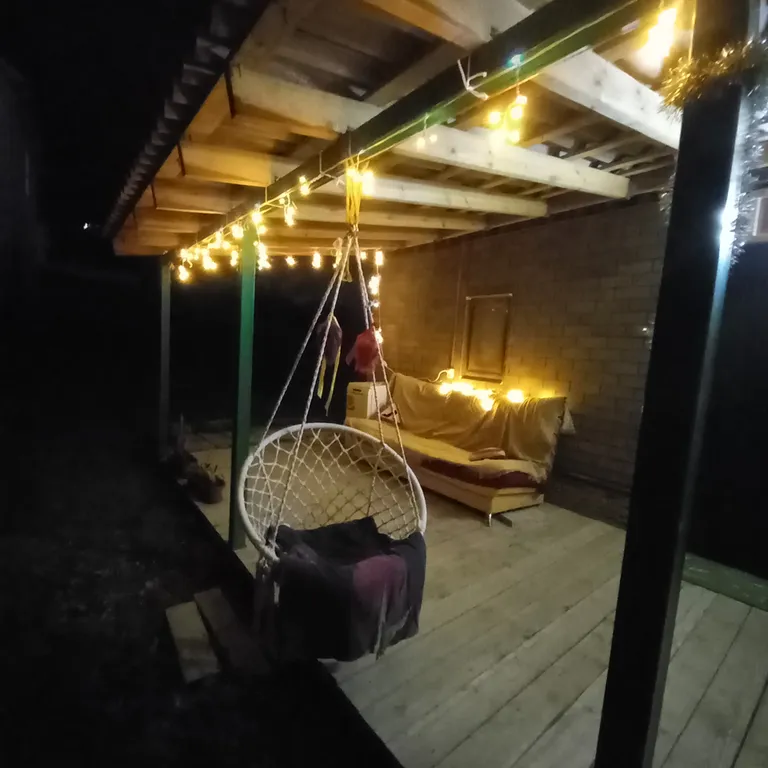 Отдых в уютном, уединенном домике на 6 сотках.