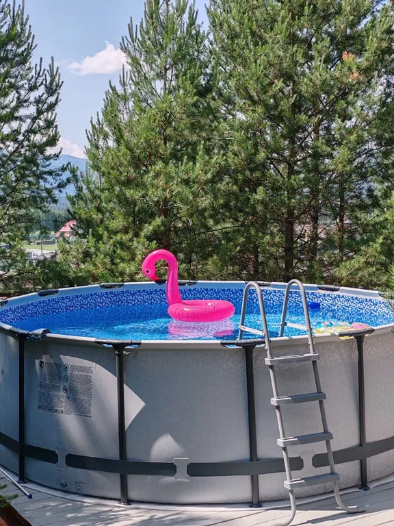 Атмосферный дом с видом на горы