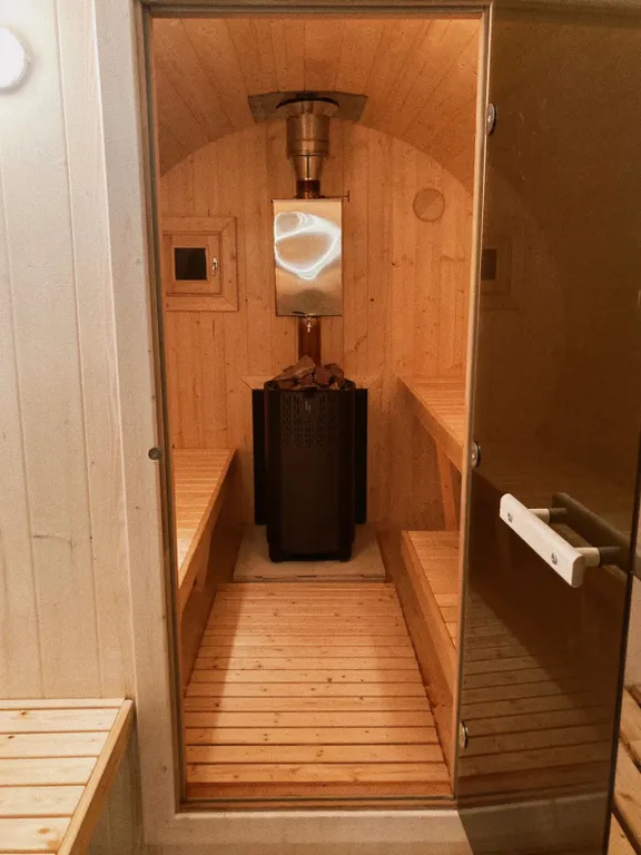 Уютный A-frаme домик на беpегу Bуокcы