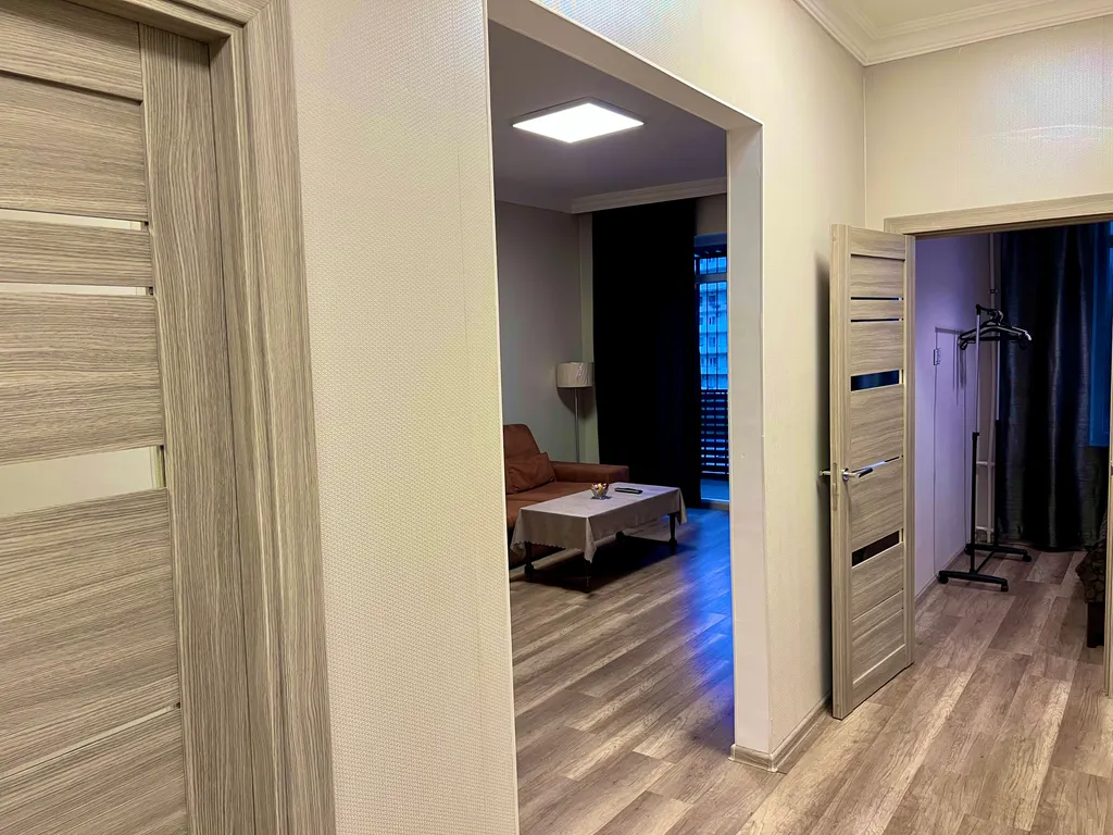 Panoramic Apartments в центре Баку Вид на Flame Towers F1 Track