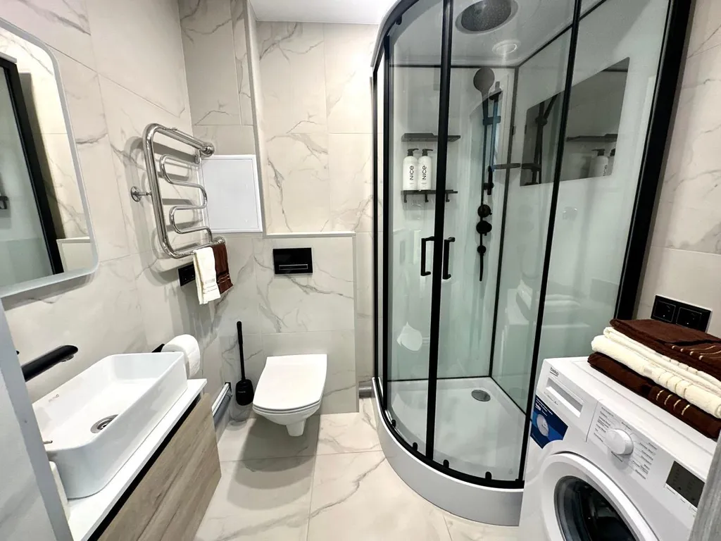 Просторная 1-комнатная квартира евро-2 рядом с ЖК Алые паруса