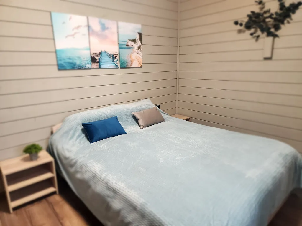 Коттедж Коттедж в Forest house с сауной в лесу — Никулино