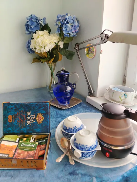 Уединенная часть дома с садом и барбекю