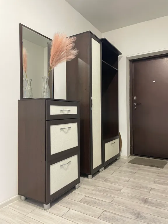 Квартира с двумя двухспальными кроватями