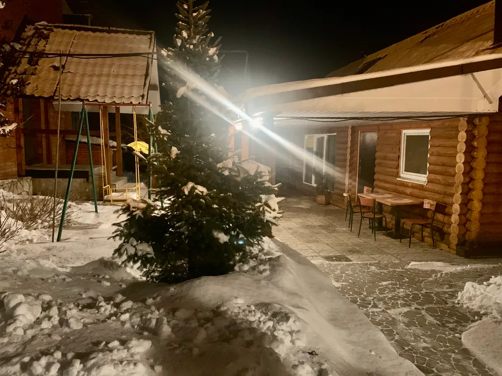 Уютный дом с можжевельником