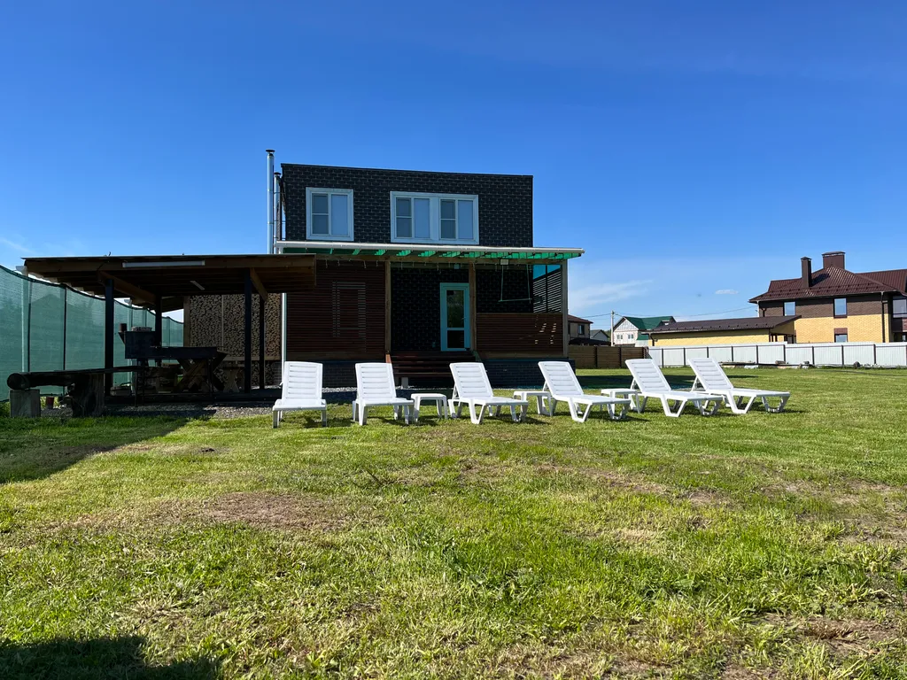 Дом-баня на участке 40 соток