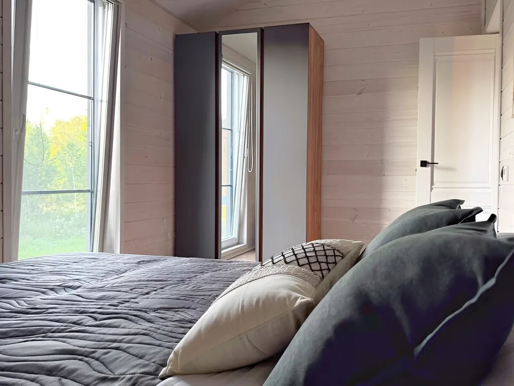 Коттедж Шестиместный дом с баней у леса в Berezkino Village — Можайск