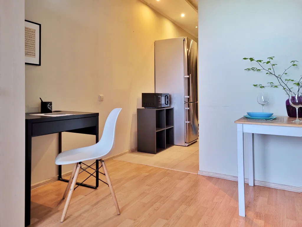 Апартамент-студия с видом на бескрайний лес