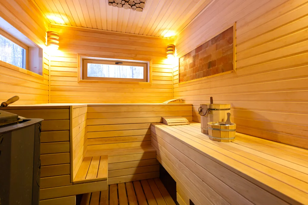 Домик A-Frame с купелью и баней 100 м2